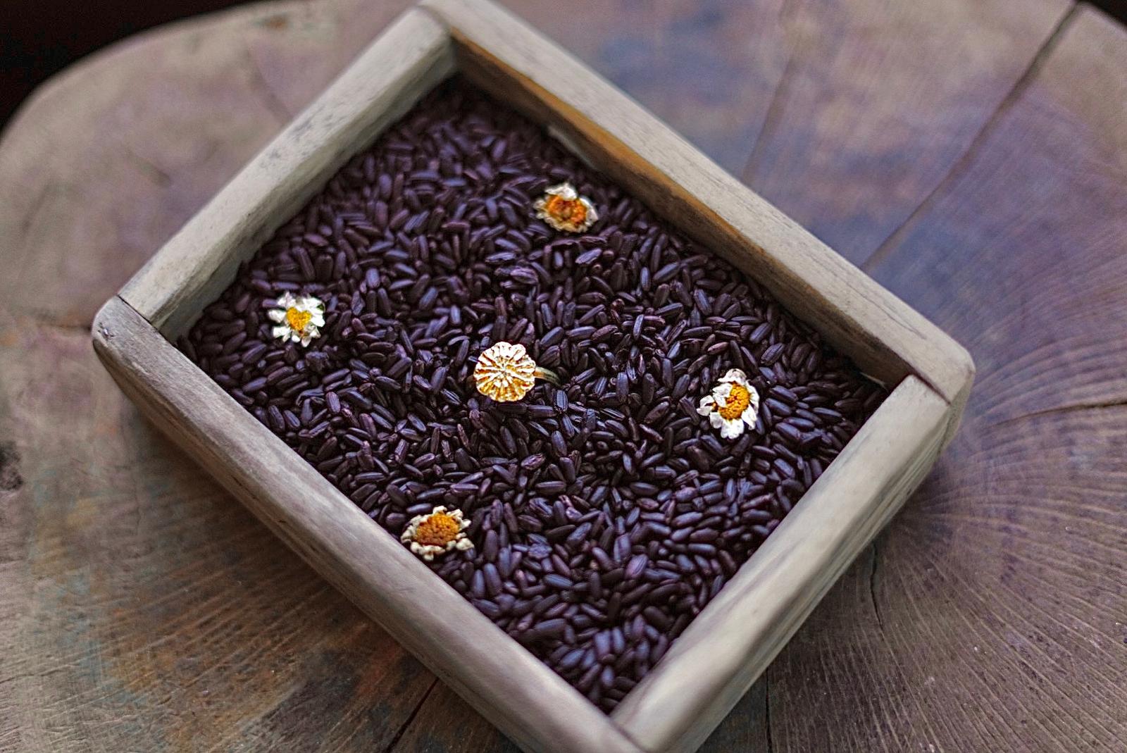 Anel Flor de Papoila