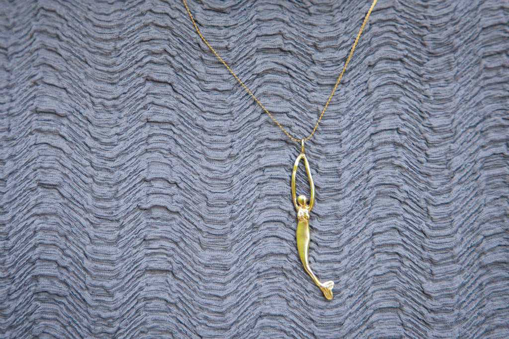 Colar Amuleto Sereia